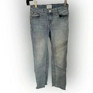 Hudson Jeans girls snappy ankle flare crop super stretch size 12